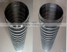 wire wrapped screen/water well screen/johnson v wire water well screen