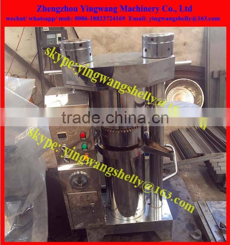 Stainless Steel Hydraulic olive/soybean/peanut/sesame Oil Press Machine/pressing machine/oil presser
