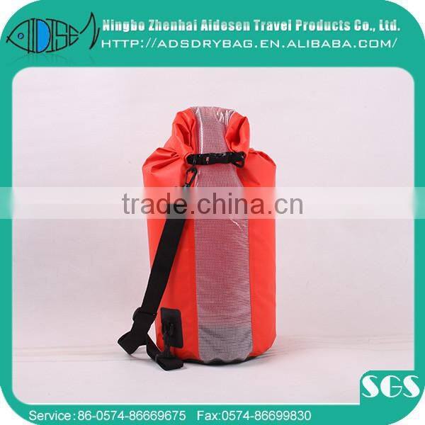 Stock wholesale gift plastic transparent cheap durable sport backpack