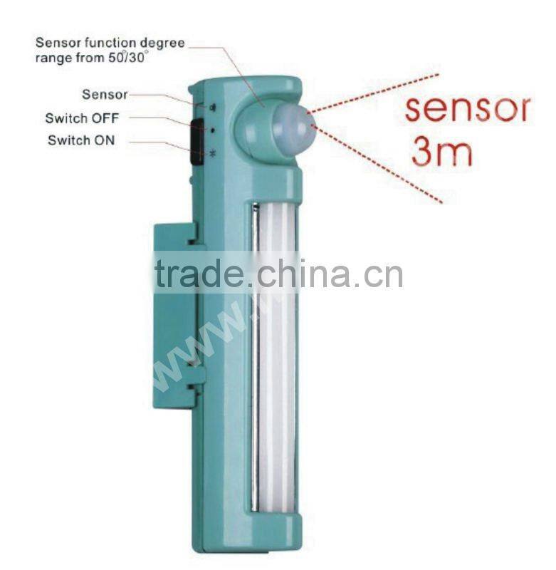 green soft 2led sensor sound sensor led light with mount bracket