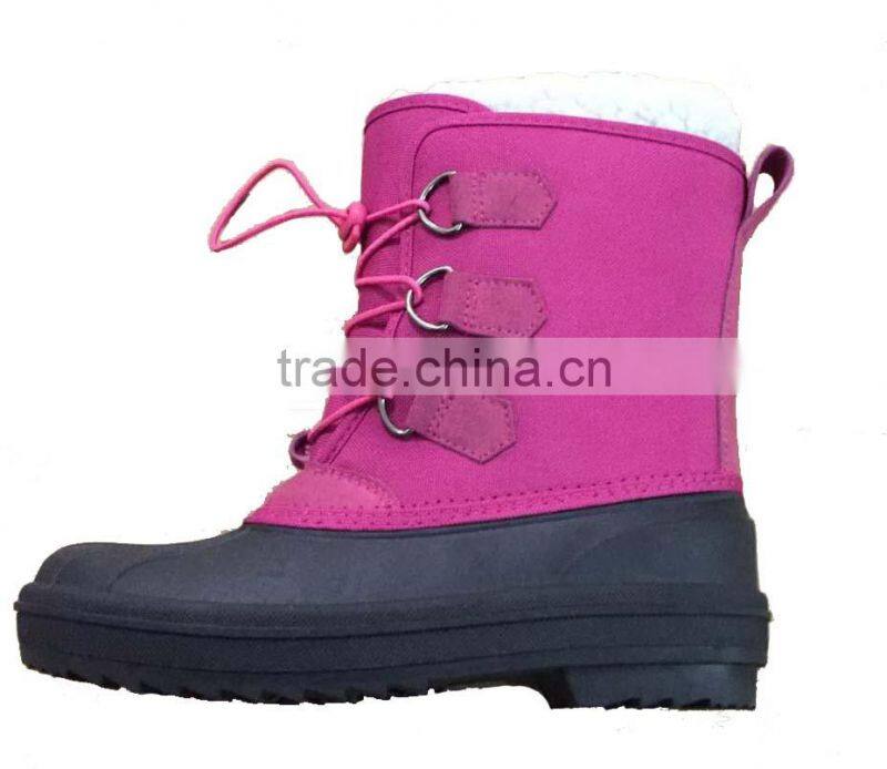 Kids New Design Lightweight Snow Boots With Easy Lace System