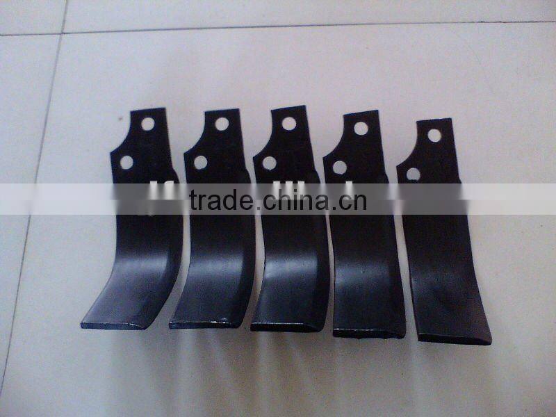 tractor tiller wet land blade Dry land blade Straight hook blade