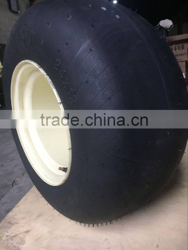 lawn mowers Slick smooth wheel with Dot certificate