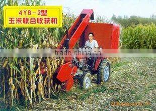 corn combine harvester
