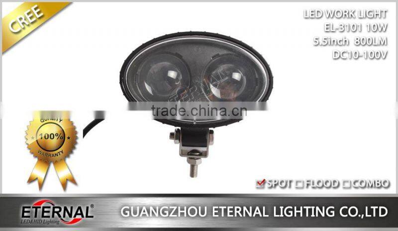 5.5in 10W super spot blue red forklift safety light industrial heavy duty emergency equipments warning lamp