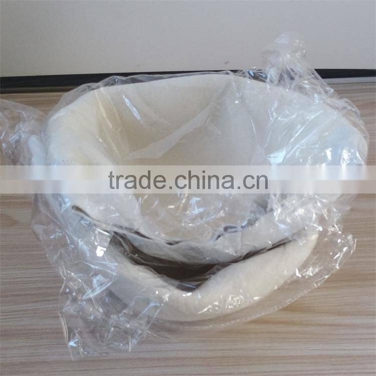 felt hat used for head form impact test of safty glazing