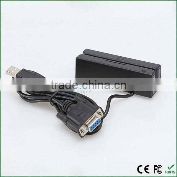 MSR100 plug and play magnetic card reader for pos system/door control system