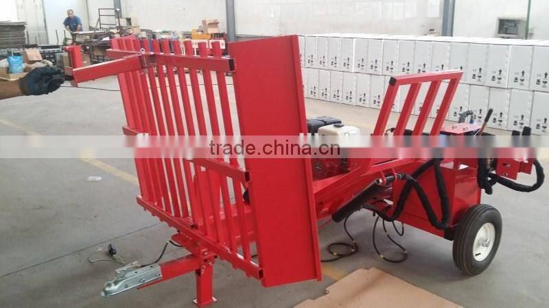 37 Ton Diesel Engine automatic hydraulic log splitter with CE approved