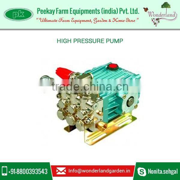 Superior Grade High Pressure Water Pump for Garden and Farm Use available from Trusted Manufacturer