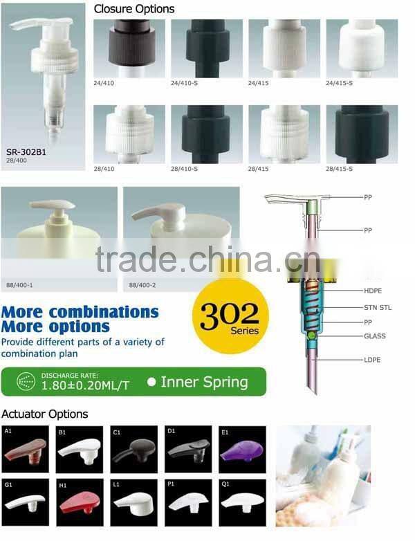 28/400 Lotion Pump with Shampoo Pump Lotion Dispenser