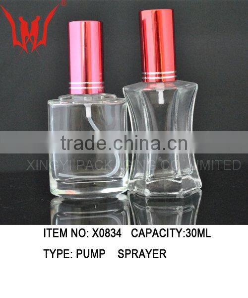 30ml body shape perfume glass bottle