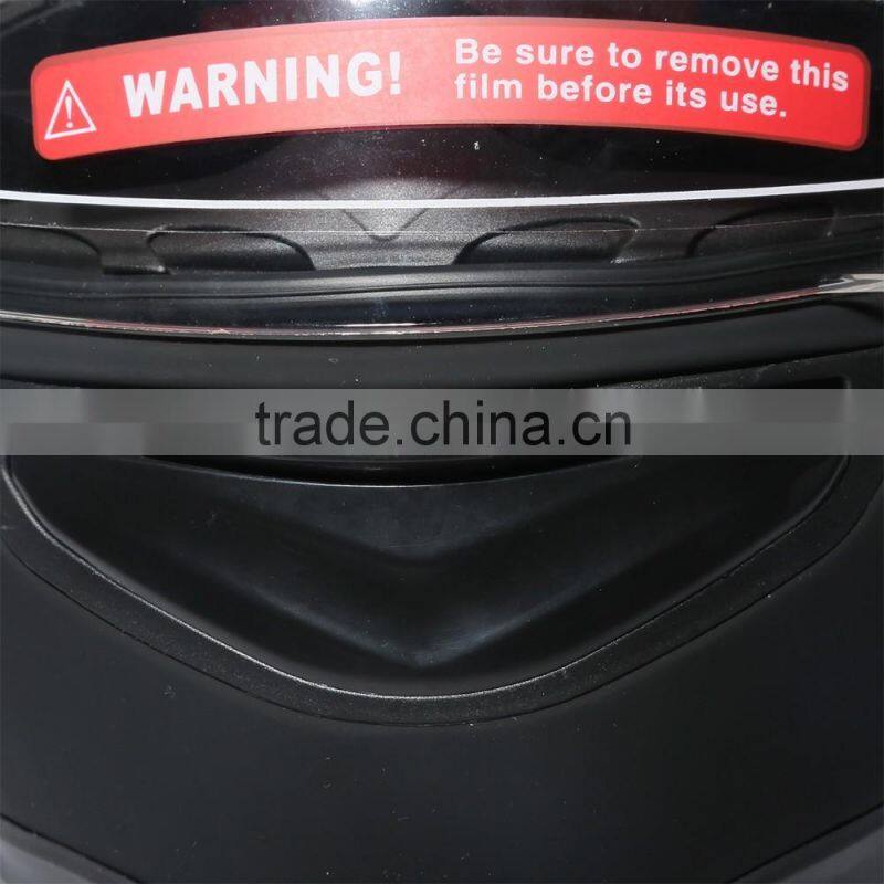 Dual Visor Matte Black Street Sport Bike Full Face Motorcycle Helmet M/L/XL