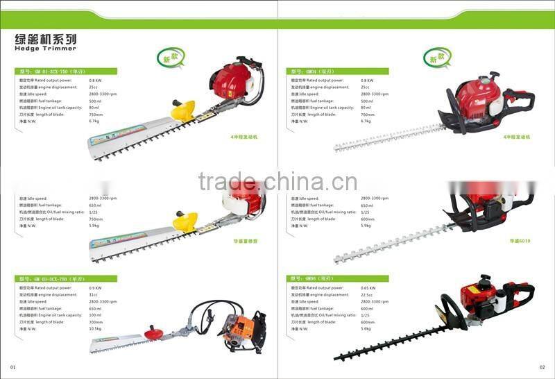 Hedge Trimmer Single blade hedgerow machine GM 01-3CX-750