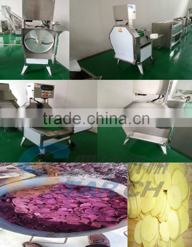 Easy Operate Electricity Type Potato Cutting Machine
