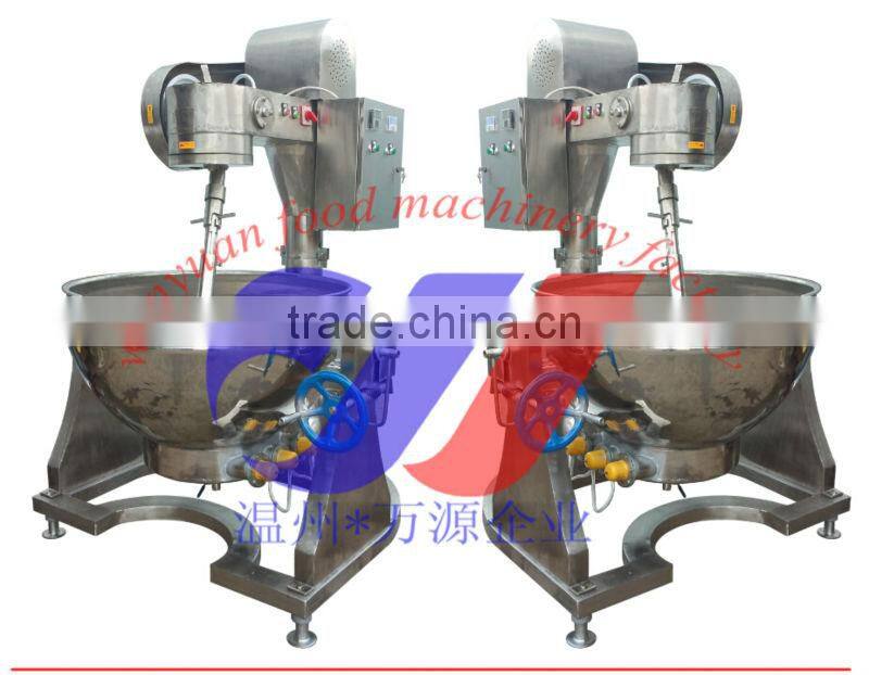 tomato paste jacketed kettle Planetary stirring jacketed pot