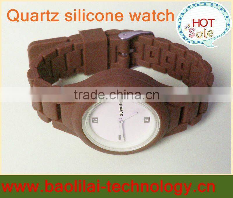 Free Sample, Latest Design Silicone Watch