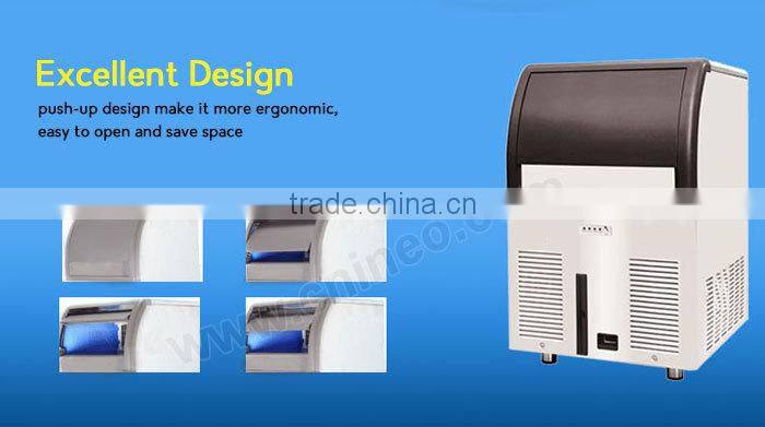 80kg/24h Restaurant Commercial Half Dice Used Ice Machines For Sale/Mini Ice Cube Machine/Dry Ice Blasting Machine