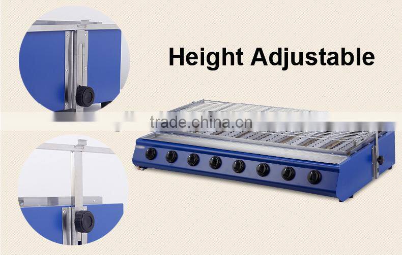 8 big heads Barbecue Grill