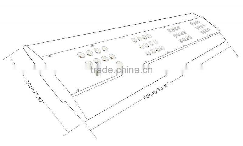 Reef tank light 5 feet aquarium led