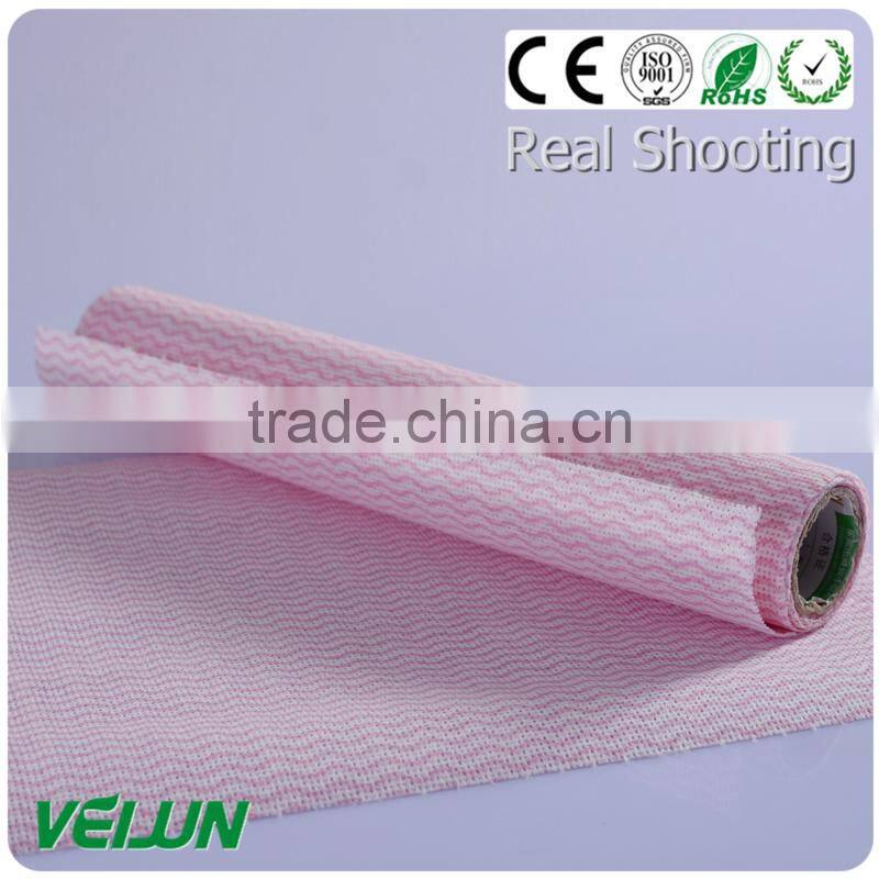 Made in China 100% spunlace Guangdong manufacture hydrophylic skin friendly spunlace non woven fabric