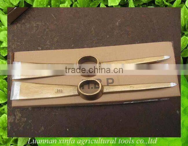 garden forged steel pickaxe head