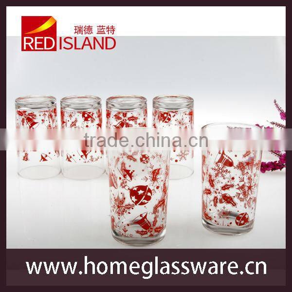 200ml Vintage Drinking Glasses Juice Cups Honey Bear