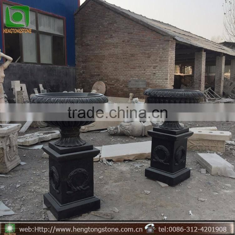 Black Marble Boxes For Flowers