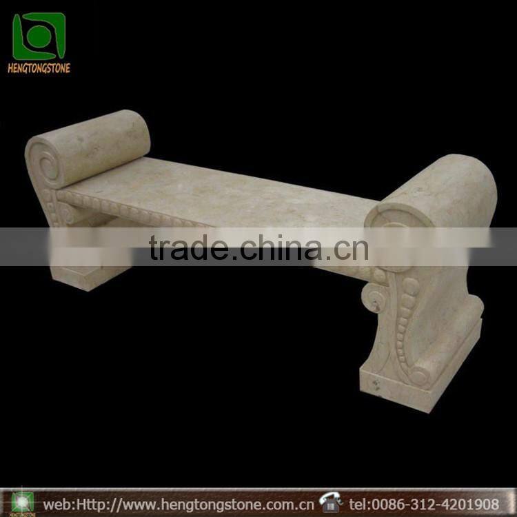 Antique Natural Stone Garden Bench