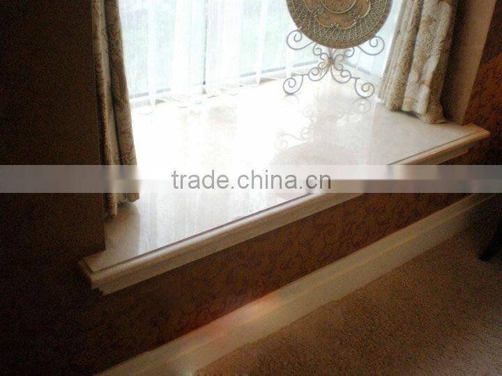 Cheap newstar polished beige marfil artificial marble