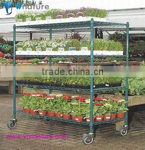 New style metal display stand ,garden decoration plant shelf from shenzhen to wordwhile
