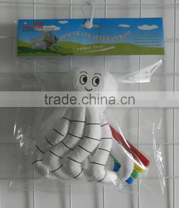 Store More Smile Face Octopus Craft Stripe Color Animal Doll