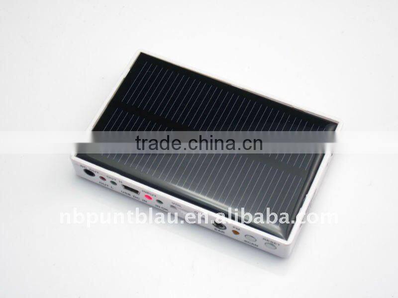 solar charger with radio