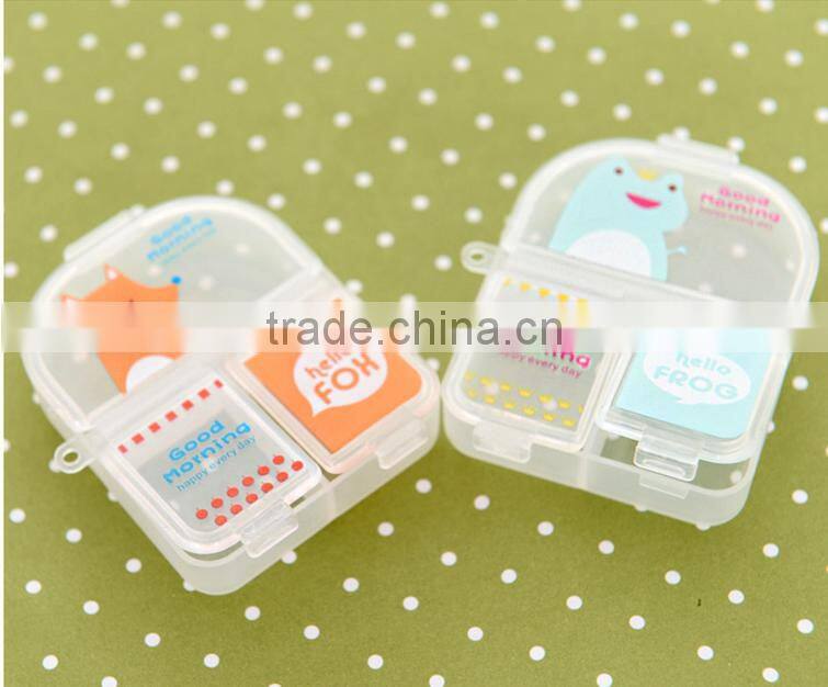 Q1097 Creative home fashion plastic pill box