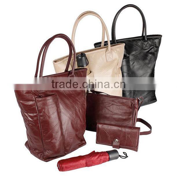 Handbag Set with Umbrella and Purse