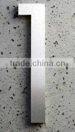 House numbers hotel door number plates