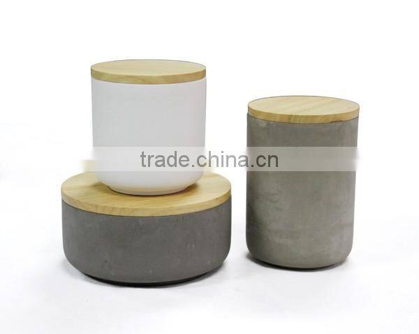 Wholesale cement ceramic food storage container sets Manufacturer