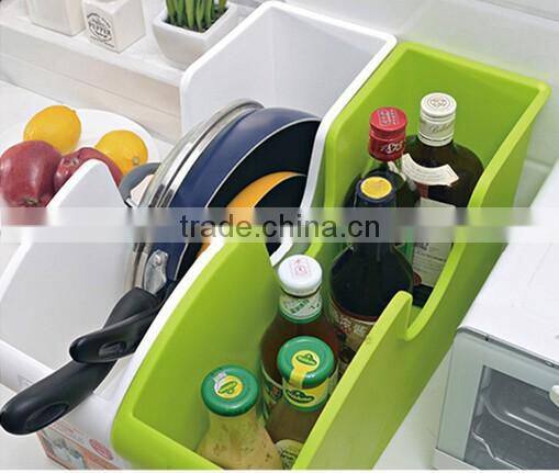 Wholesale Stock Antiskid Bathroom Kitchen Plastic Storage Box