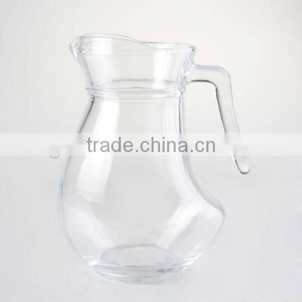 glass water caraf with handle