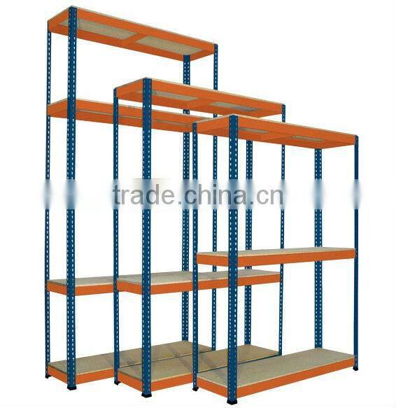 Plus Steel Shelving Units with Particle Board Shelves