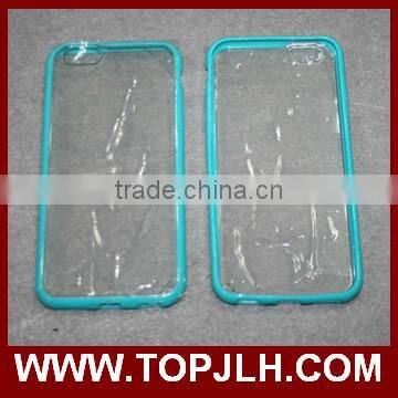 Mobile accessories 2 in 1 TPU bumper + Hard Plastic Acrylic back cover case for Samsung galaxy s7