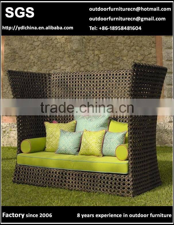 PE rattan furniture outdoor cube set