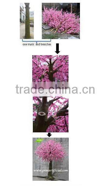 Artificial cherry blossom tree manufacturer with factory price
