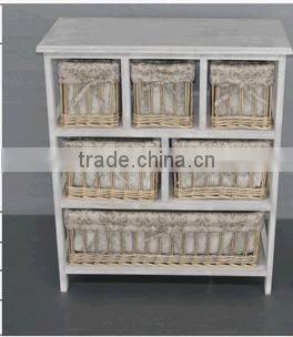 Wicker cabinet design
