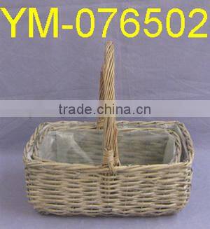 Individual Hanging Willow Flowerpot