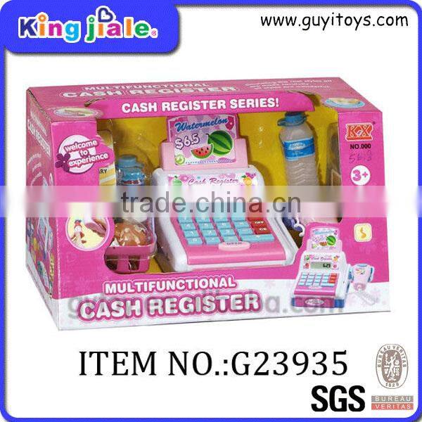 Childrens supermarket cash register toy market