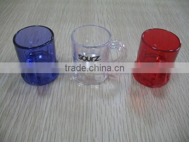 promotional advertising transparent plastic beer cup