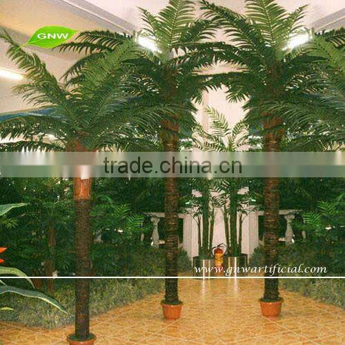 APM025 GNW Indoor Artificial Palm Trees for restaurant decoration