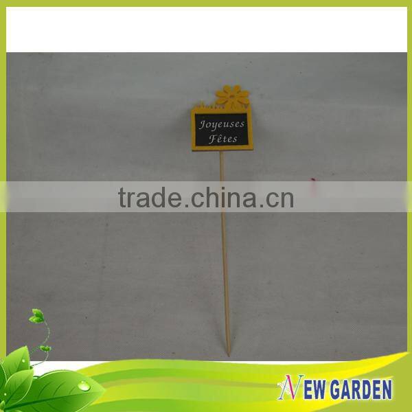 Wholesale price customized best material plastic flower stick for flower pot