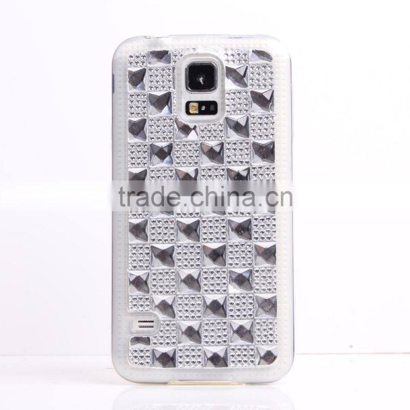 New products jewelry diamond phone case for Samsung s5