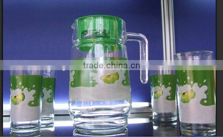 Hot Summer Glass Wine Bottle Set Of Lower Price And Vivid Impression